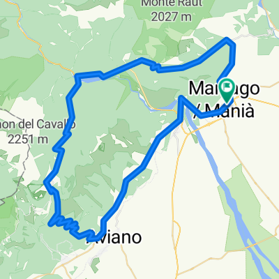Maniago - Barcis - Piancavallo - Maniago
