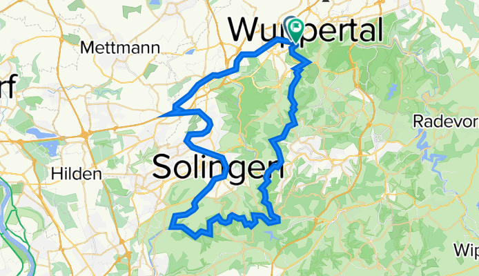 Wuppertal-Korkenziehertr.-Schloss Burg- M-Brücke-Wuppertal