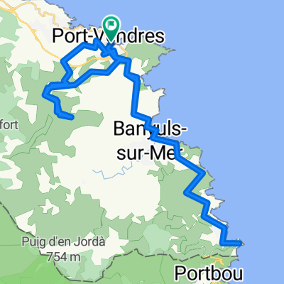 Pyrenäen Cote Vermeille - Tour Madeloc