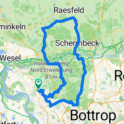 Dinslaken-Mariental-Schermbeck--Grafenmühle-Dinslaken