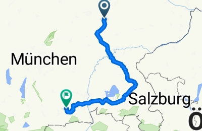 Route in der Bikemap App öffnen