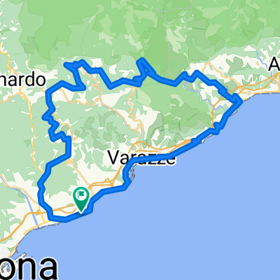Celle Ligure - Albisola - San Martino - Alpicella - Deserto - Sciarborasca - Cogoleto - Varazze