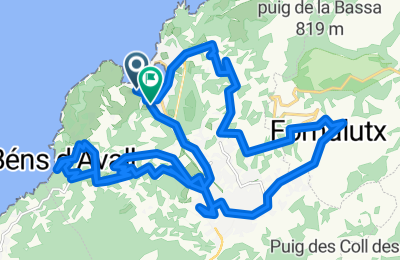 Route in der Bikemap App 枚ffnen