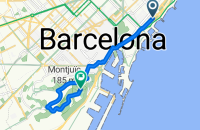 Route in der Bikemap App öffnen