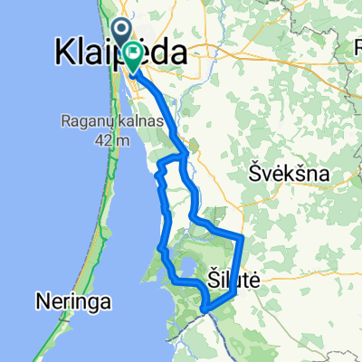 Klaipeda-Rusne-Klaipeda