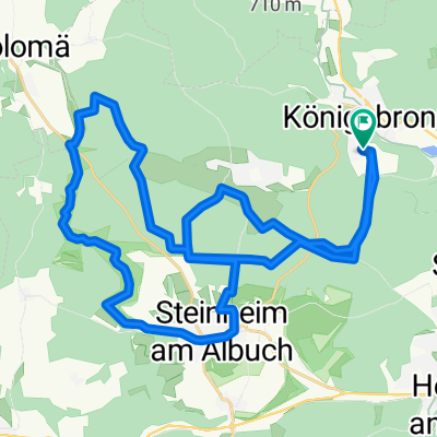 Königsbronn - Wental - Steinheim - Königsbronn