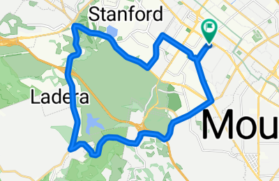 Route in der Bikemap App öffnen