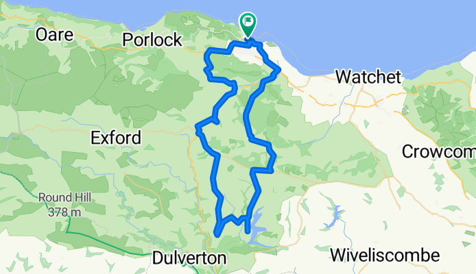 Minhead to Wimbleball Lake