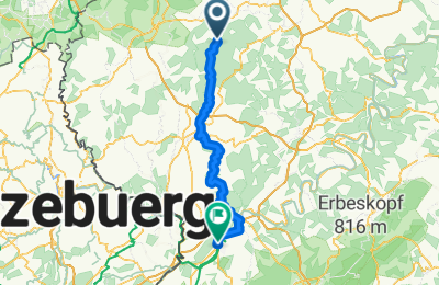 Route in der Bikemap App öffnen