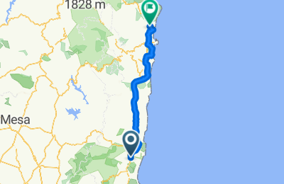 Route in der Bikemap App öffnen
