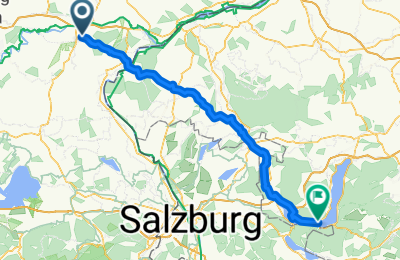 Route in der Bikemap App öffnen