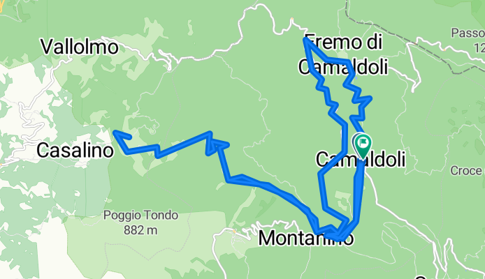 Camaldoli - Eremo - Camaldoli - Asqua - Valagnesi - Camaldoli