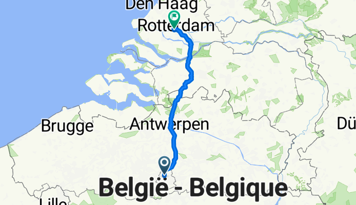 Brussels to Rotterdam