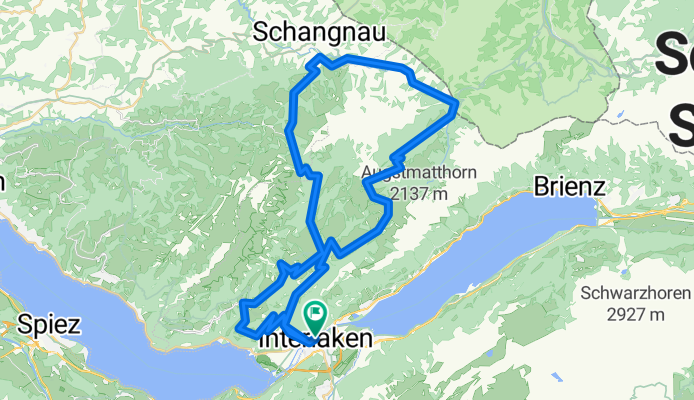 Interlaken: Kemmeribodenbad-Trail