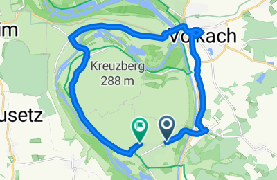 Route in der Bikemap App öffnen