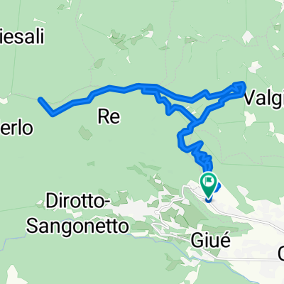 Da Selvaggio a cappella Madonna della neve