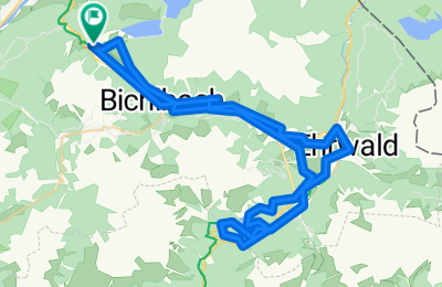 Route in der Bikemap App öffnen