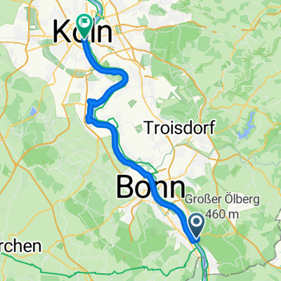 Rheinschiene Radtour Tag 3 - Von Königswinter nach Köln