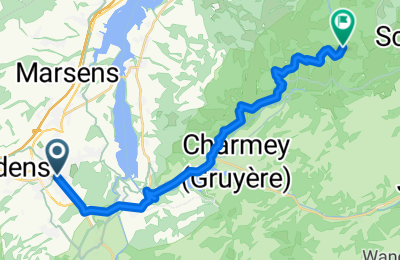 Route in der Bikemap App öffnen