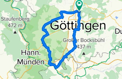 Route in der Bikemap App öffnen