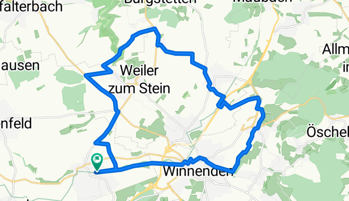 Open this route in Bikemap Web