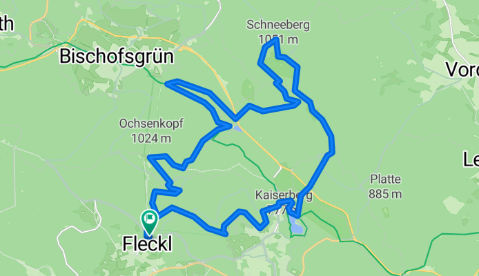 Fichtelgebirge Gipfeltour