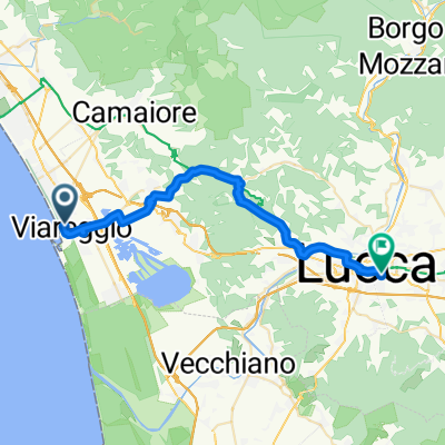 Viareggio to Lucca