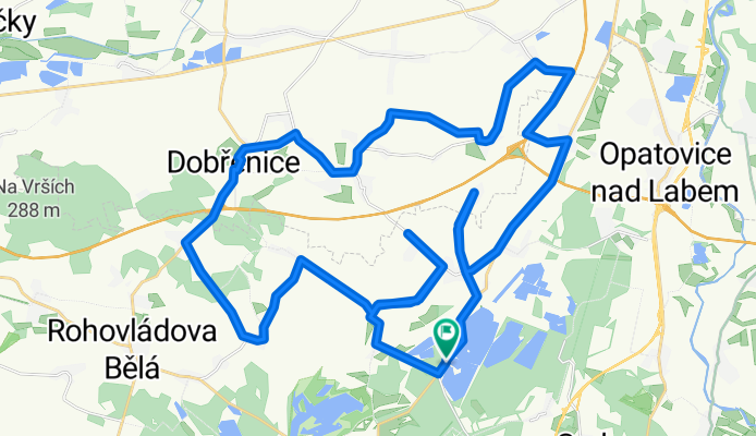 CZECHMAN Triatlon 2015 , trať cyklistiky