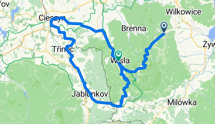  szczyrk przez cieszyn