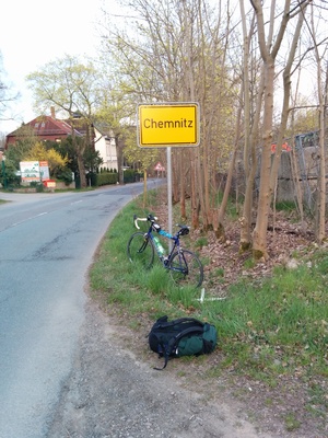 Hebe Bild 1 entlang der Bikemap-Route " Marktredwitz- Chemnitz" hervor