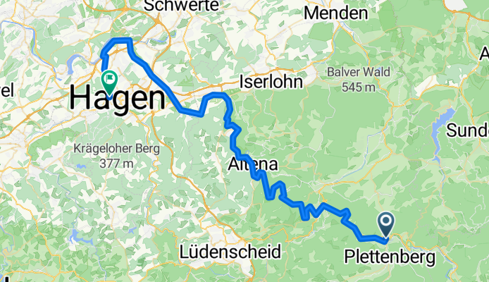 Open this route in Bikemap Web