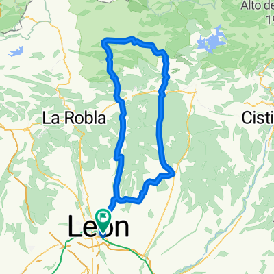 RUTA LEÓN - LEÓN - Subida a Valdeteja