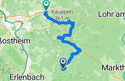 Route in der Bikemap App öffnen