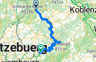 Route in der Bikemap App öffnen
