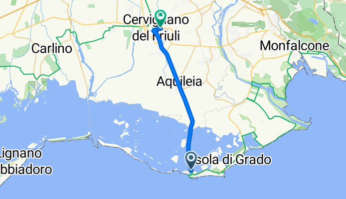 Grado - Bahnhof Cervignano