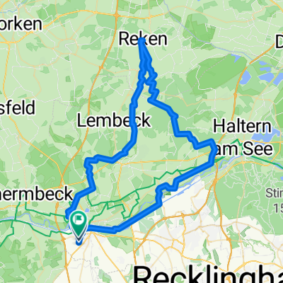 152 - Bergbossendorf, Groß-Reken, Dorsten 69 km