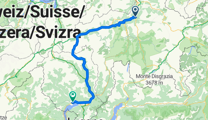 Chur - Lukmanier - Locarno