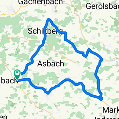 Wollomoos-Schiltberg-Hilgertshausen-Langenpettenbach-Altomünster-Wollomoos