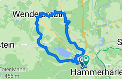 Route in der Bikemap App öffnen