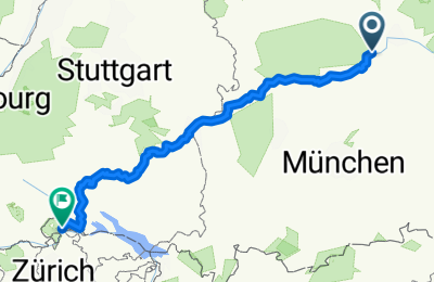 Route in der Bikemap App öffnen