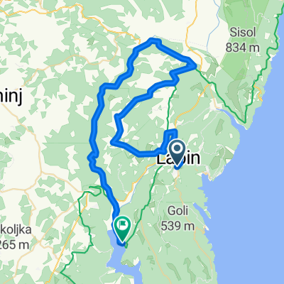 15.04.20 (2) Labin, Strmac, Martinski,Krsan, Trget.
