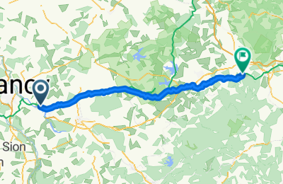 Route in der Bikemap App öffnen