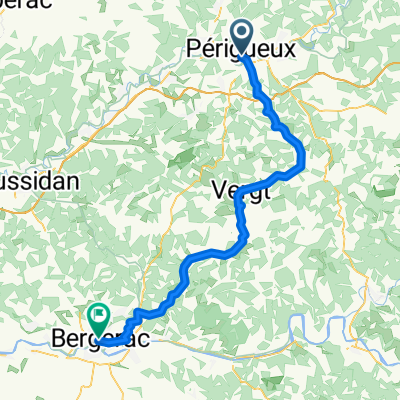 périgueux bergerac 67km