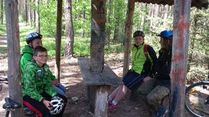 Hebe Bild 7 entlang der Bikemap-Route "Wycieczka do Chechła" hervor