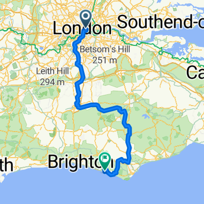 London to Newhaven via the 'Avenue Verte'