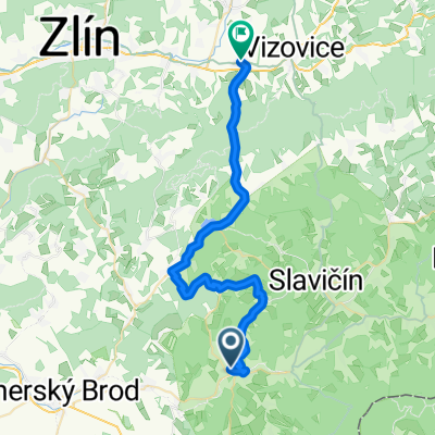 Bojkovice - Kladná-Žilín - Luhačovice - Zádveřice