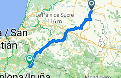 Route in der Bikemap App öffnen