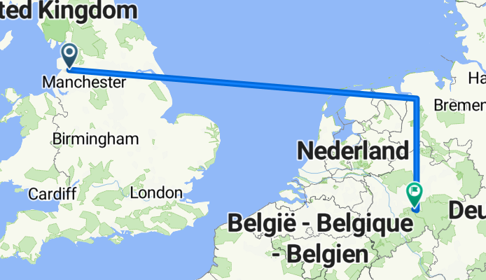 matalan route and back for flag 