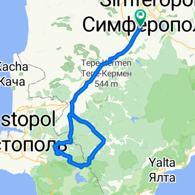 Бечку - Козырек - река Черная