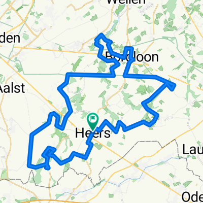 De grote 'KATARAKT' fietsroute volgens fietscontreien 